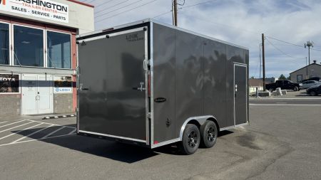 New 2026 Look Trailers 8.5x16 V-Nose 10k GVWR Car Hauler Trailer
