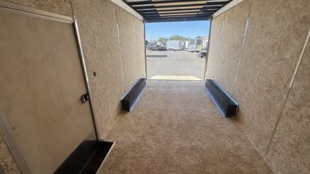 New 2026 Look Trailers 8.5x16 V-Nose 10k GVWR Car Hauler Trailer