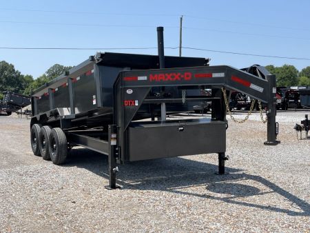 New 2027 MAXXD 83 X16' 21K Telescopic Gooseneck Dump Trailer