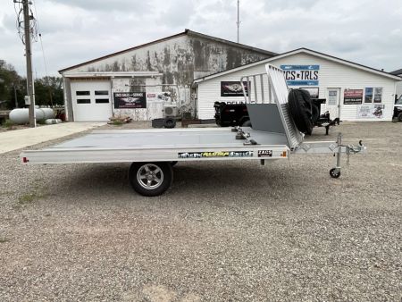 Used 2022 Aluma 8612DH Snowmobile Trailer