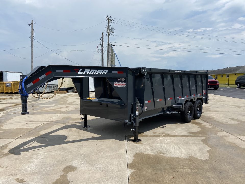 New 83"X16' DT - 14K Telescopic Dump Lamar