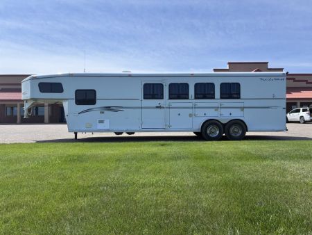 Used 2001 Trails West 4H LQ Horse Trailer