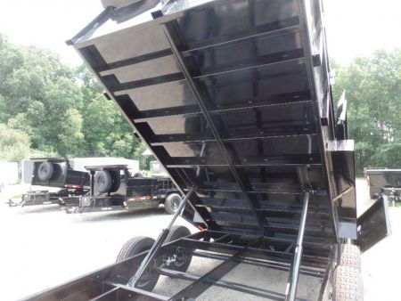 New 2025 Griffin Trailers 14 FT, Dump Trailer 7X14, 2 ft. sides , 14,000 lb. GVWR, Triple Frame, Ramps Dump Trailer