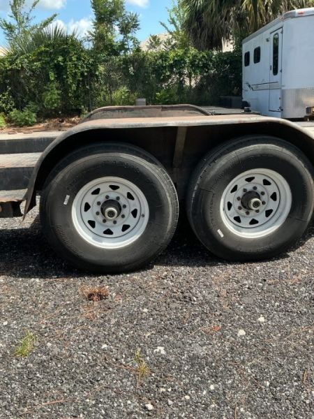 Used 2008 Kaufman Trailers Gooseneck 7x34 2/Car Hauler dual axle