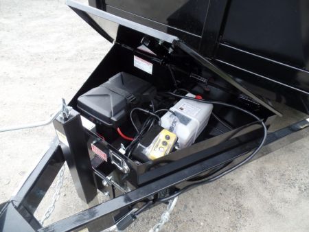 New GRIFFIN BRAND , 14 FT, Dump Trailer 7X14X4'High Sides 14,000 lb. GVWR, Griffin Brand. Triple Frame, Ramps