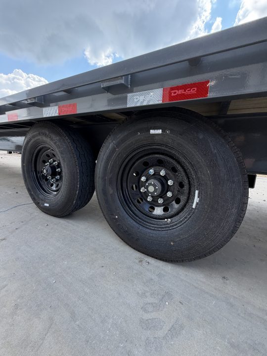 New 2026 Delco Trailers FA40 Flatbed Trailer