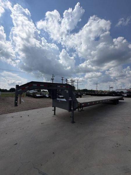 New 2026 Delco Trailers FA40 Flatbed Trailer