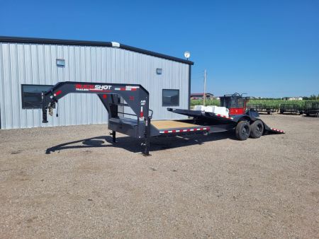 New 2027 Buckshot 102 x26' Gooseneck Tilt Trailer W/8K Axles