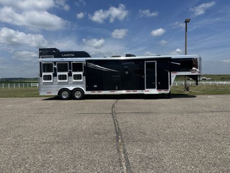 Used 2023 Lakota 3H 14' LQ Horse Trailer