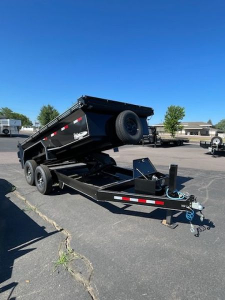 New 2026 H&W 14' HD Dump Trailer