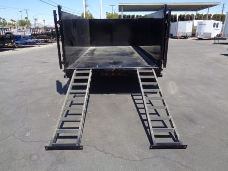 New 2027 Big Tex Trailers * 14LP-14 P4 * 14Ft 4Ft-Side Heavy Duty Ultra Low Profile 14k Dump Trailer w/ 4Ft Sides