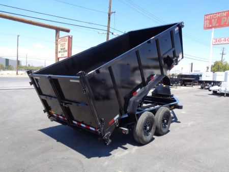 New 2027 Big Tex Trailers * 14LP-14 P4 * 14Ft 4Ft-Side Heavy Duty Ultra Low Profile 14k Dump Trailer w/ 4Ft Sides