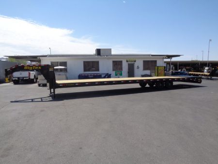 New 2027 Big Tex Trailer * 14GN-40D5A * 40ft Single Wheel Tandem Axle Gooseneck Trailer W/ Mega Ramps