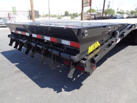 New 2027 Big Tex Trailer * 14GN-40D5A * 40ft Single Wheel Tandem Axle Gooseneck Trailer W/ Mega Ramps