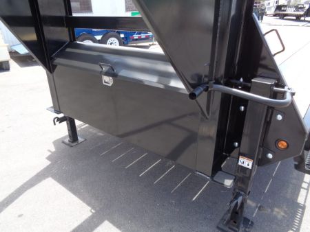New 2027 Big Tex Trailer * 14GN-33D5A * 33ft Single Wheel Tandem Axle Gooseneck Trailer W/ Mega Ramps