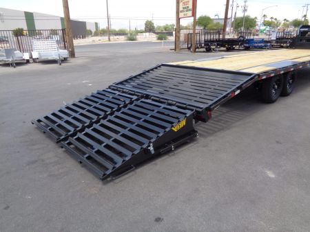 New 2027 Big Tex Trailer * 14GN-33D5A * 33ft Single Wheel Tandem Axle Gooseneck Trailer W/ Mega Ramps