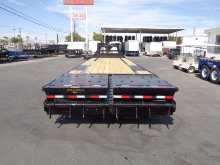 New 2027 Big Tex Trailer * 14GN-30D5A * 30ft Single Wheel Tandem Axle Gooseneck Trailer W/ Mega Ramps