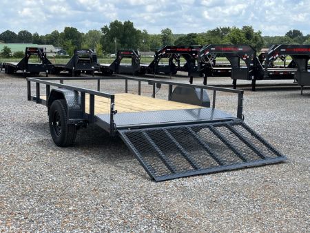 New 2027 Lamar 83"X12' 5K Utility Trailer
