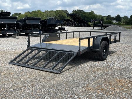 New 2027 Lamar 83"X12' 5K Utility Trailer