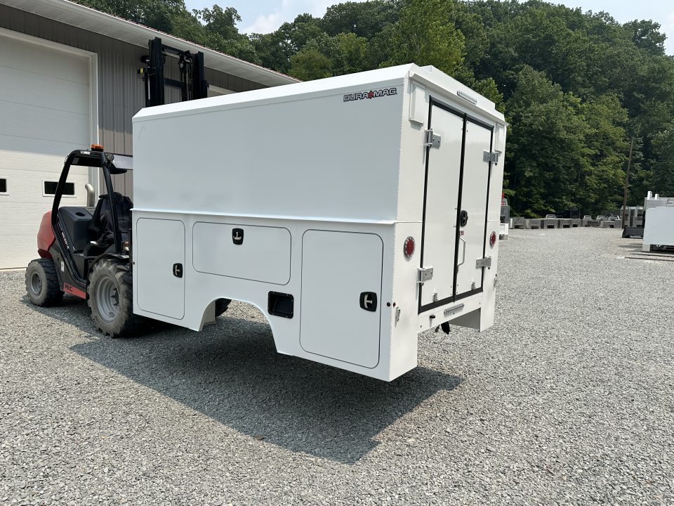 New Dura Mag Truck Bodies S-Series Aluminum 63" Canopy Service Body 60"ca Cab and Chassis SRW