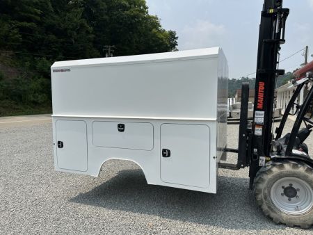 New Dura Mag Truck Bodies S-Series Aluminum 63" Canopy Service Body 60"ca Cab and Chassis SRW