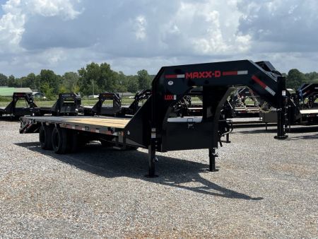 New 2027 MAXXD Gooseneck Flatbed Trailer | 102  x 25' 25K GVWR