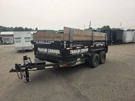 Used 2022 Iron Bull 7X14 14K Dump Trailer