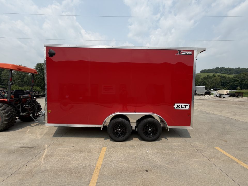 New 2026 High Country Xpress Trailers 7.5x14 XLT PRO Enclosed Trailer - Red - w/ Ramp - 7000# GVWR
