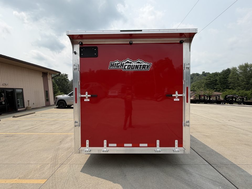 New 2026 High Country Xpress Trailers 7.5x14 XLT PRO Enclosed Trailer - Red - w/ Ramp - 7000# GVWR