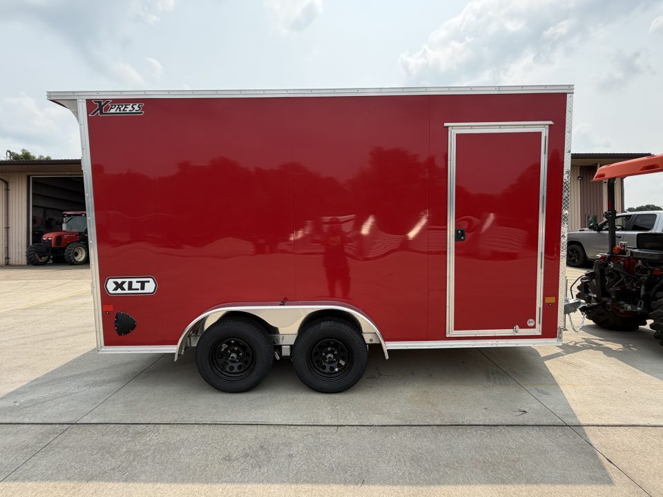 New 2026 High Country Xpress Trailers 7.5x14 XLT PRO Enclosed Trailer - Red - w/ Ramp - 7000# GVWR