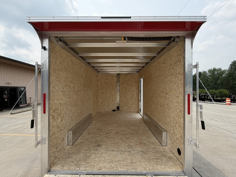 New 2026 High Country Xpress Trailers 7.5x14 XLT PRO Enclosed Trailer - Red - w/ Ramp - 7000# GVWR