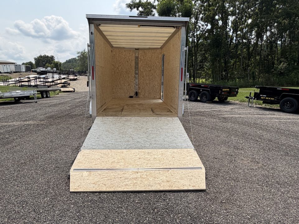New 2026 High Country Xpress Trailers 7x14 XLT PRO Enclosed Trailer - Gray - w/ Ramp & Rear Spoiler - 7000# GVWR