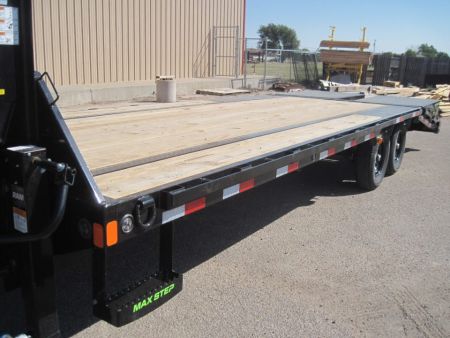 New 2026 Load Trail 102x25 GN Flatbed w/ Max Ramps 14k