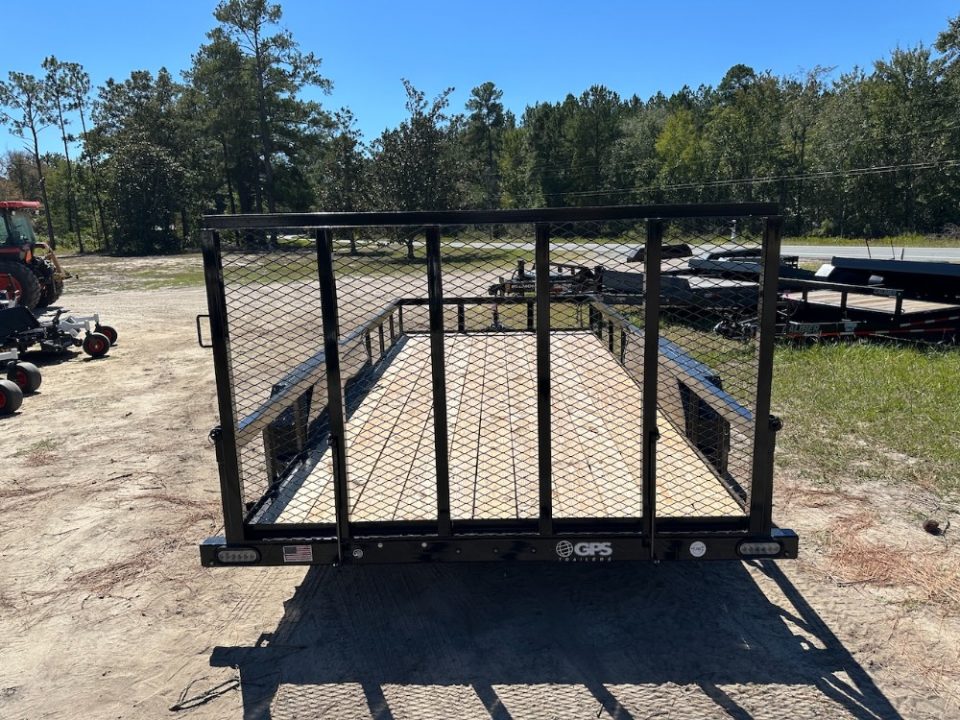 New 2026 GPS Trailers 7x16 TA Utility Trailer