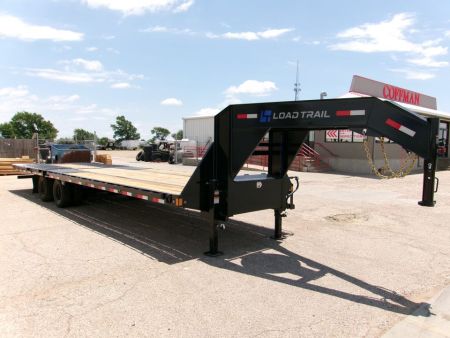 New 2026 Load Trail 32' GN Flatbed w/ 12' Hydraulic Dovetail 24k