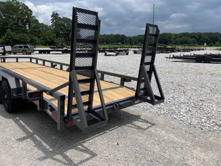 New 2026 Triple R 82X22+2 14K EQUIPMENT TRAILER WITH STAND UP RAMPS - 3X3 TUBE TOP