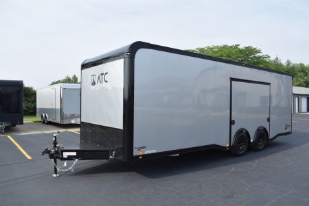 New ATC 8.5x24 ROM450 CAR / RACE HAULER / BATHROOM / SINK / MICRO / REF.