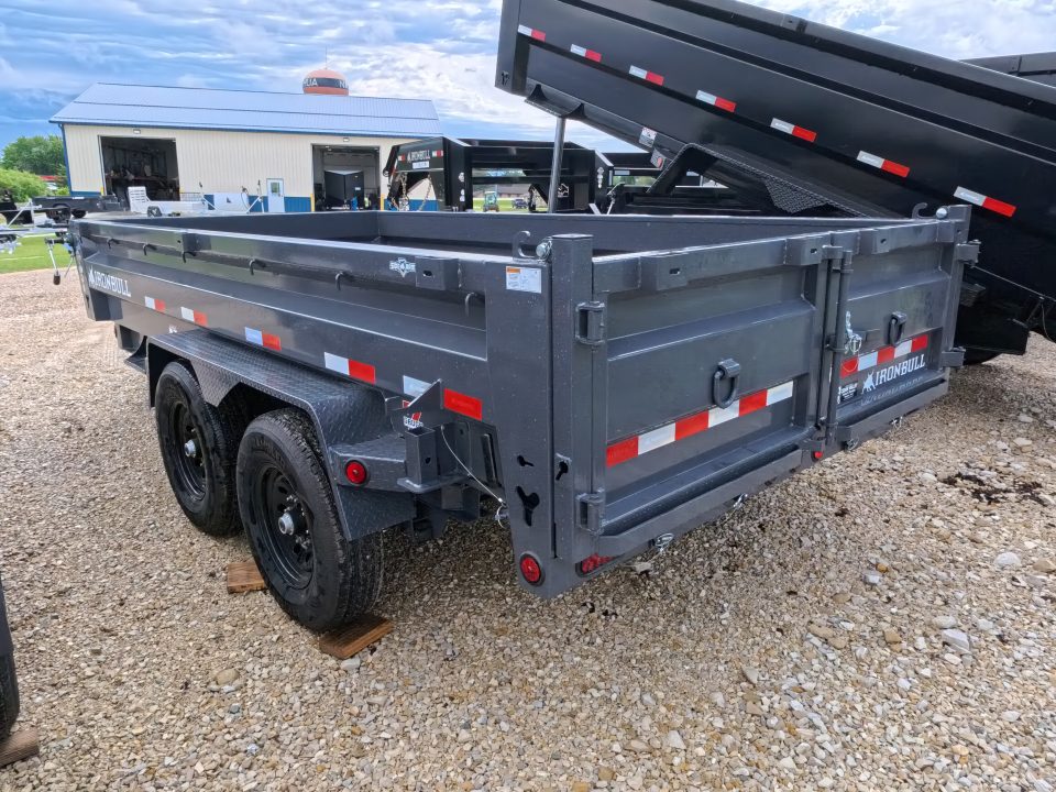 New 2027 Iron Bull 83 x 14 DWB Dump Trailer