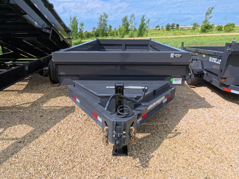 New 2027 Iron Bull 83 x 14 DWB Dump Trailer