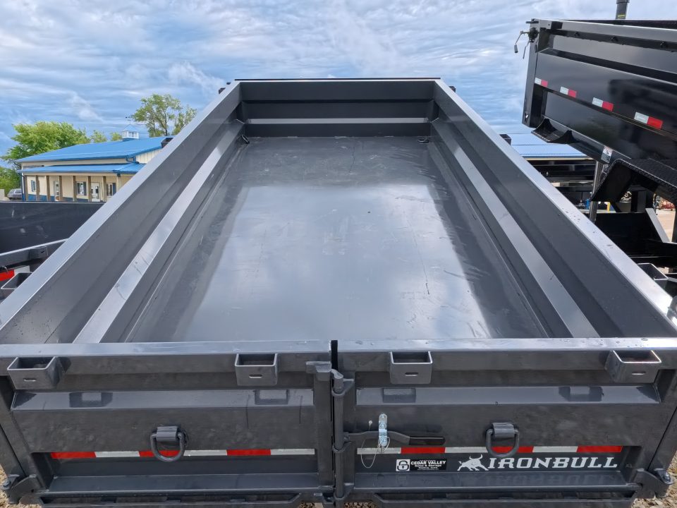 New 2027 Iron Bull 83 x 14 DWB Dump Trailer