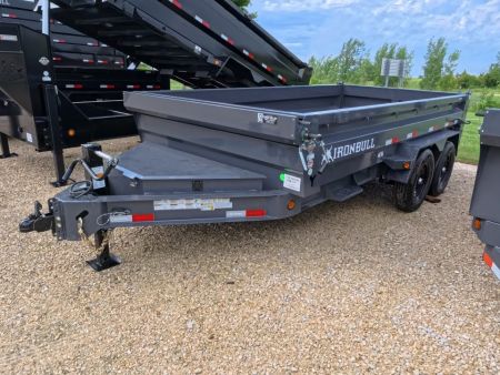 New 2027 Iron Bull 83 x 14 DWB Dump Trailer