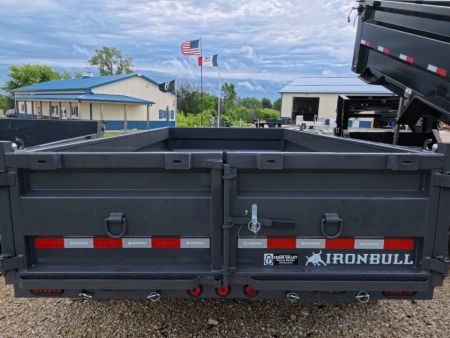 New 2027 Iron Bull 83 x 14 DWB Dump Trailer
