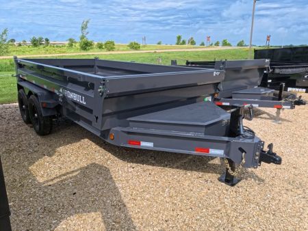 New 2027 Iron Bull 83 x 14 DWB Dump Trailer