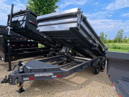 New 2027 Iron Bull 83 x 14 DWB Dump Trailer