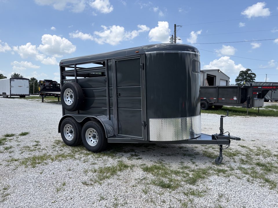 New 2026 Calico TANDEM 2 HORSE SLANT/ 6X12 6'6 Tall