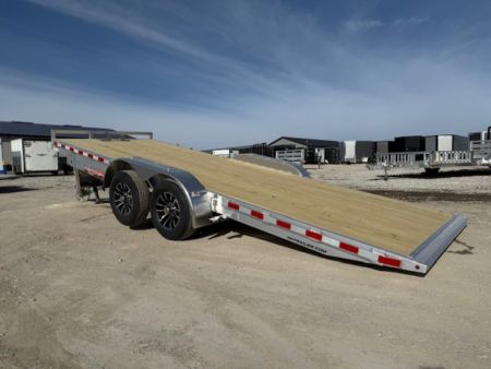 New 2026 H&H Aluminum 82"x20' 10k Electric Tilt Speed Loader Car Hauler Trailer