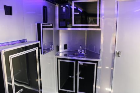 New 2026 Cargo Mate 8.5' X 32' HYBRID ENCLOSED TRAILER W/ LIVING QUARTERS