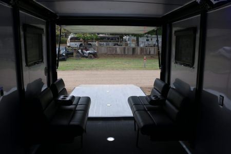 New 2026 Cargo Mate 8.5' X 32' HYBRID ENCLOSED TRAILER W/ LIVING QUARTERS