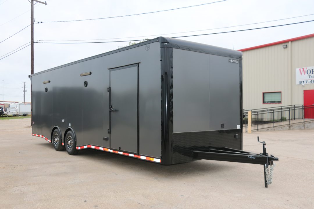 New 2027 Cargo Mate 28' NOS Package Race Trailer