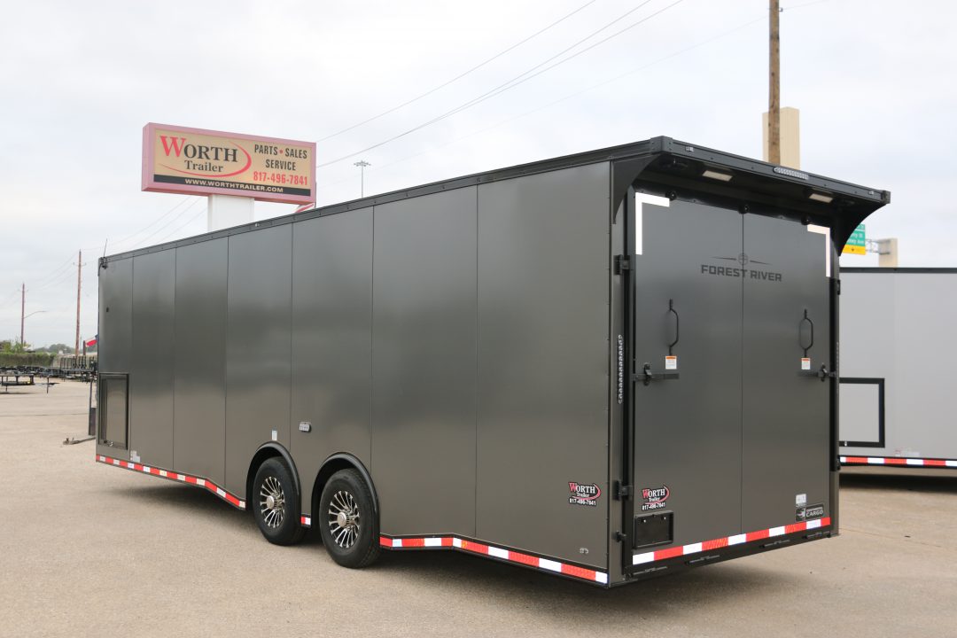 New 2027 Cargo Mate 28' NOS Package Race Trailer